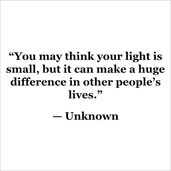 short quotes about light