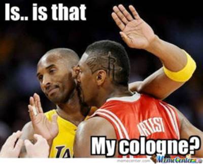Basketball Funny Pictures “Is.. Is that my cologne?”