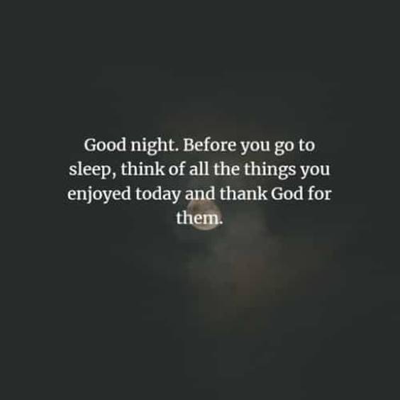 inspirational good night messages and quotes