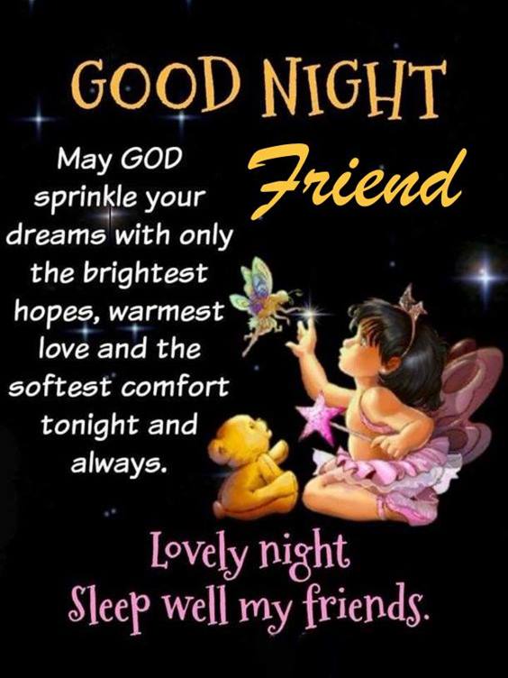 good night quotes to friends and family