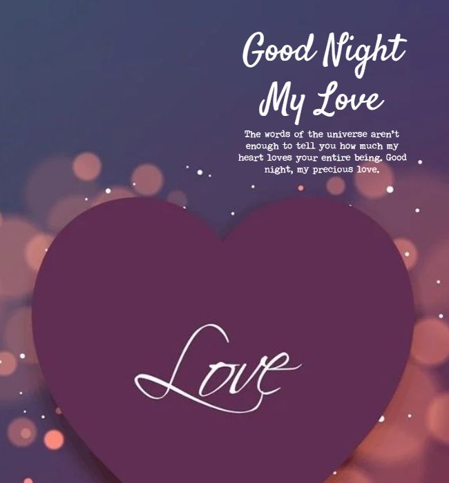 romantic good night wishes