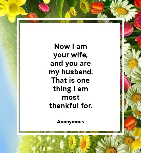 140 Thank You Messages For Husband - Notes & Quotes