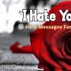 I Hate You Quotes for Ex Hate Emotional Messages