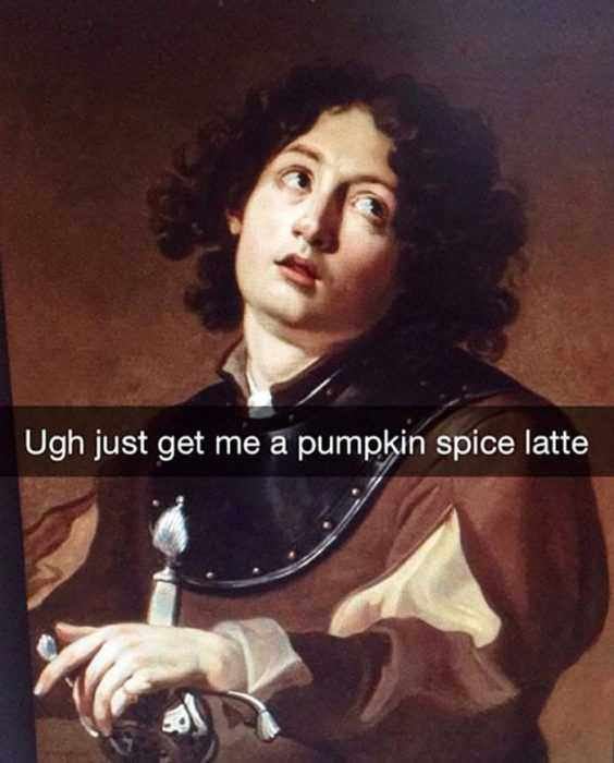 fall memes funny Funny Pumpkin Spice Memes Images And Quotes
