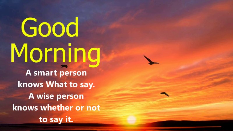 Good Morning Quotes for Wise Sayings Best Morning Images