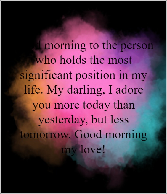 best morning quotes for her