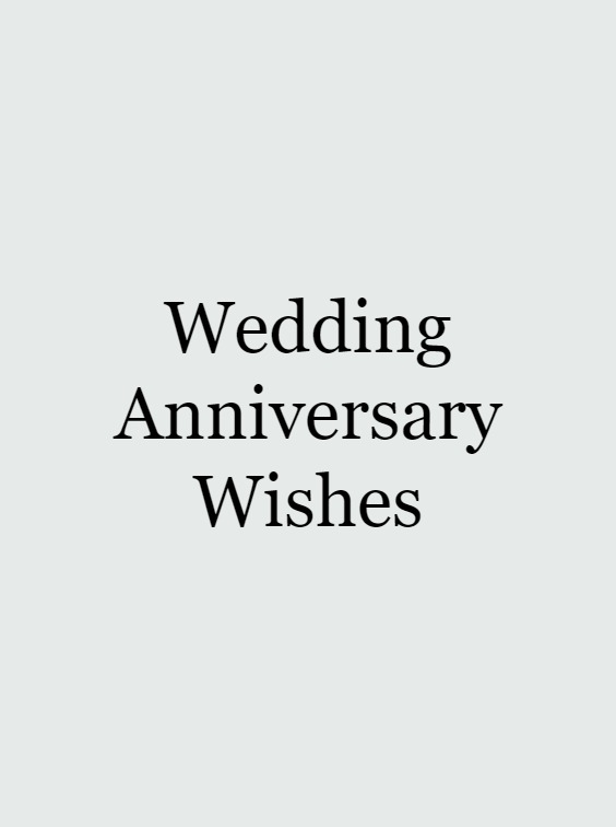 wedding anniversary wishes
