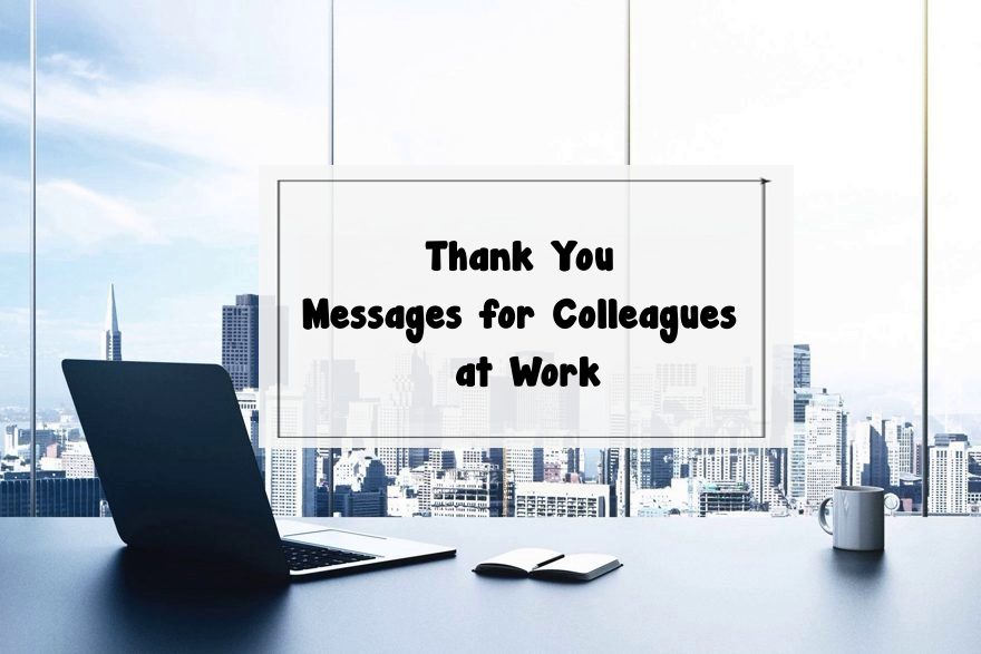 Best Thank You Messages for Colleagues at Work