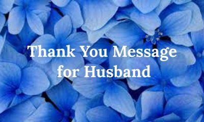 Thank You Message for Husband Words of Appreciation