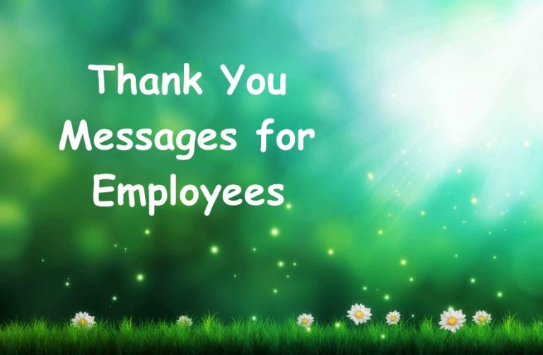 80 Best Thank You Messages for Employees – Appreciation Notes