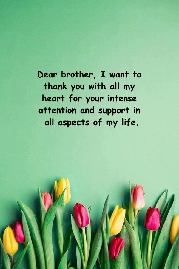 Thank You Brother Quotes How to Say Thank You to Your Brother