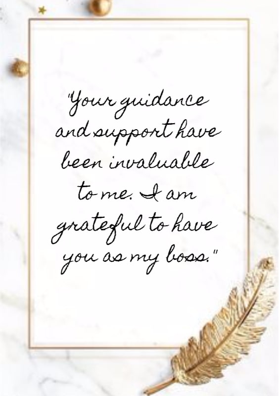 professional thank you message for appreciation