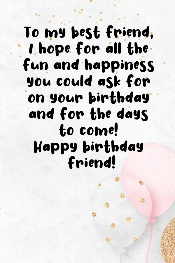 Happy Birthday Quotes for Best Friend Male Happy Birthday Pictures