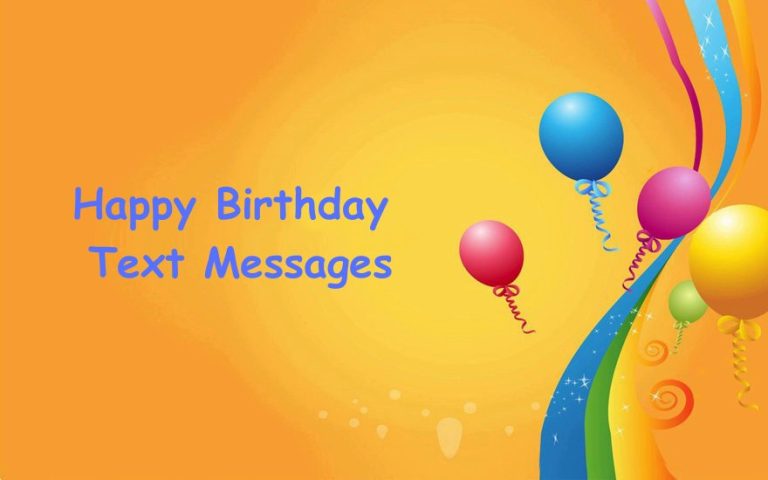 215 Happy Birthday Text Messages – What to Write Birthday Card