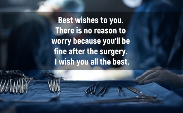 Good Luck Wishes Before Surgery and images
