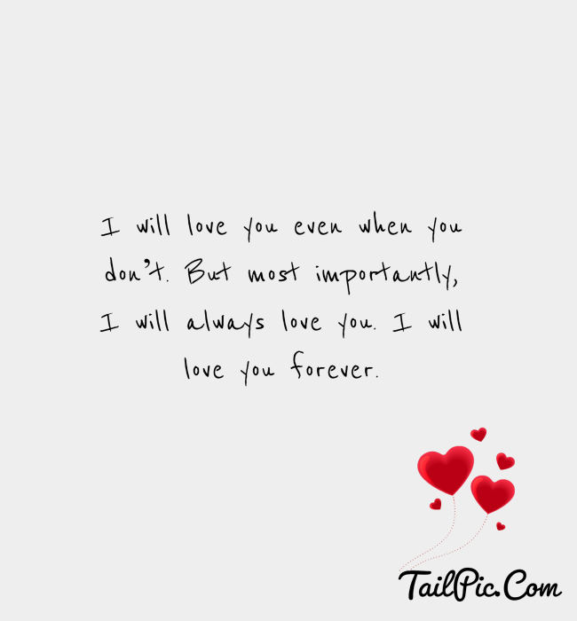 102 Best Love You Forever Quotes And Sayings