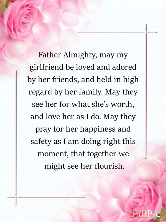 Unique Prayer For Girlfriend Sweet Prayer Messages 5