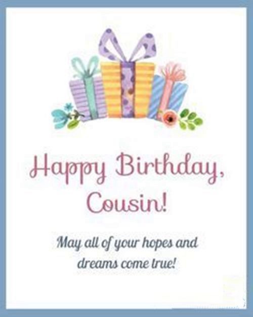 free happy birthday cousin images