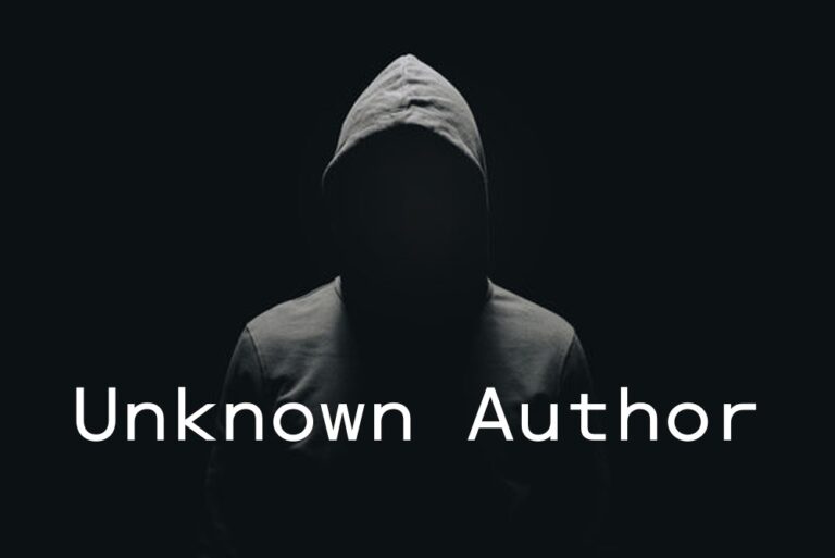 Unknown Author